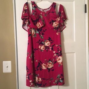 Pink Blush Maternity Dress